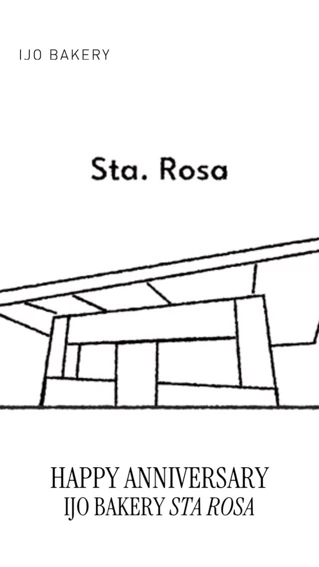 IJO BAKERY Sta. Rosa anniversary — the bakery illustrated